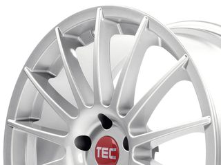 TEC SPEEDWHEELS AS2 8x18" (Mitsubishi Lancer Evolution) CRISTAL SILVER-thumb-2