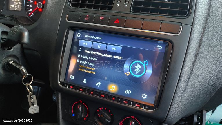 Vw Polo οθόνη Android 11 - 9'' 2 GB- GPS- DSP- για VW – SKODA – SEAT  by dousissound.