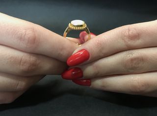 Δαχτυλιδι 18k με Μαργαριταρι-thumb-7