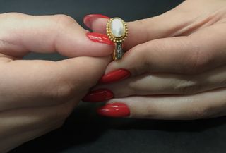 Δαχτυλιδι 18k με Μαργαριταρι-thumb-8