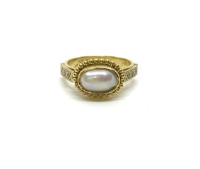 Δαχτυλιδι 18k με Μαργαριταρι-thumb-9