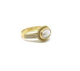 Δαχτυλιδι 18k με Μαργαριταρι-thumb-12