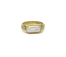 Δαχτυλιδι 18k με Μαργαριταρι-thumb-9