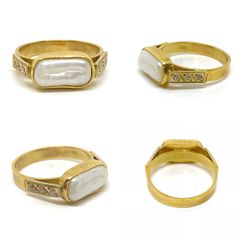 Δαχτυλιδι 18k με Μαργαριταρι-thumb-16