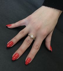 Δαχτυλιδι 18k με Μαργαριταρι-thumb-3