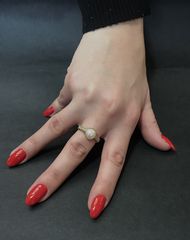 Δαχτυλιδι 18k με Μαργαριταρι-thumb-4