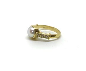 Δαχτυλιδι 18k με Μαργαριταρι-thumb-11