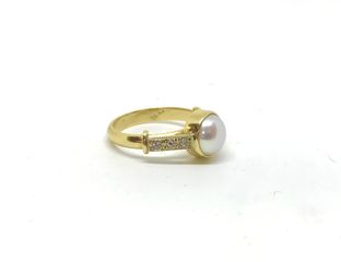 Δαχτυλιδι 18k με Μαργαριταρι-thumb-13