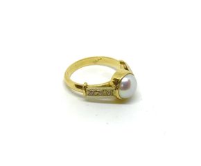 Δαχτυλιδι 18k με Μαργαριταρι-thumb-14