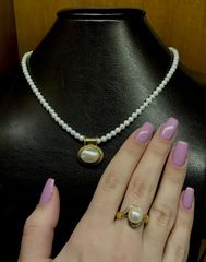 Δαχτυλιδι 18k με Μαργαριταρι-thumb-17