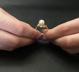 Δαχτυλιδι 18k με Μαργαριταρι-thumb-20