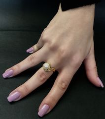 Δαχτυλιδι 18k με Μαργαριταρι-thumb-24