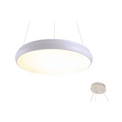 Aca Decor 2020 Κρεμαστό Φωτιστικό LED 32W Σε Λευκό Χρώμα