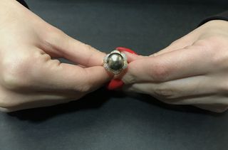 Δαχτυλιδι 18k με Μαργαριταρι-thumb-8