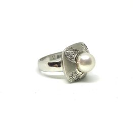Δαχτυλιδι 18k με Μαργαριταρι-thumb-13