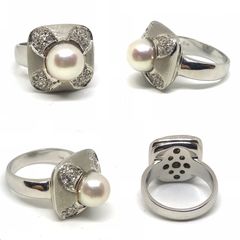 Δαχτυλιδι 18k με Μαργαριταρι-thumb-18