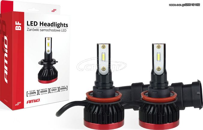 AMiO H11 / H8 / H9 LED BF Series www.eautoshop.gr