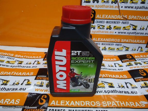 Motul Scooter Expert 2T 1lit (Τεχνοσύνθεση) Λιπαντικό Μοτοσυκλέτας