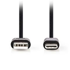 Καλώδιο USB High-Speed A αρσ. - USB Type-C αρσ. 1.00m. για μεταφορά δεδομένων και για φόρτιση