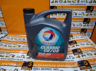 Total Classic C2_C3 5w-30 5lit Λιπαντικό Κινητήρα