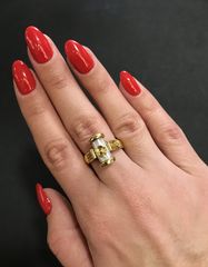 Δαχτυλιδι 18k με Μαργαριτάρι -thumb-3