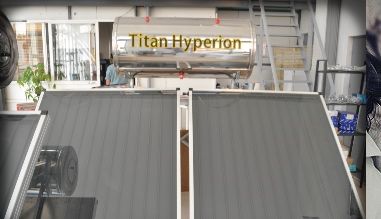 Ηλιακός θερ/νας TITAN HYPERION 120 lt    1.5 m2 x 2 m2