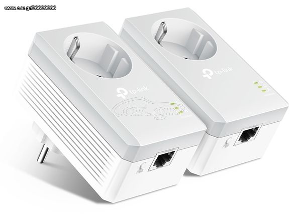 TP-LINK AV600 Passthrough Powerline Starter Kit TL-PA4010P, Ver. 4.0