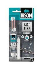 Κόλλα δύο συστατικών για μέταλλα 10gr Bison Fast Fix² Liquid Metal 10gr