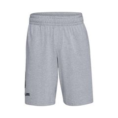 Under Armour Sportstyle Cotton Graphic Αθλητική Ανδρική Βερμούδα Γκρι 1329300-035