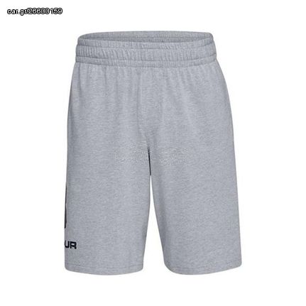 Under Armour Sportstyle Cotton Graphic Αθλητική Ανδρική Βερμούδα Γκρι 1329300-035