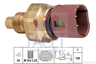 ΦΟΥΣΚΑ ΘΕΡΜΟΚΡΑΣΙΑΣ RENAULT CLIO/MEGANE ΟΡΓΑΝΟ+ΛΑΜΠΑΚΙ KAΦΕ INTERMOTOR 53282