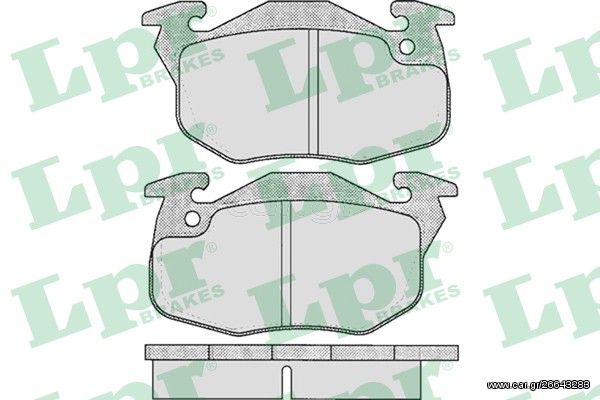 ΤΑΚΑΚΙΑ ΦΡΕΝΩΝ CITROEN SAXO/ZX/PEUGEOT PEUGEOT 106/205/305/309/405  ΕΜΠΡΟΣΘΙΑ(ΜΕ ΚΑΛΩΔΙΟ) JOPEX 4163602810