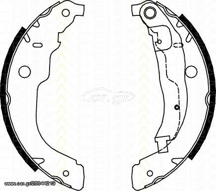 ΣΙΑΓΩΝΕΣ PEUGEOT 207 06-/CITROEN C3 II (229x42) JOPEX 3163900510