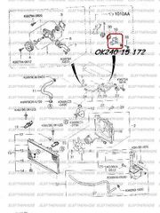 ΛΑΙΜΟΣ ΘΕΡΜΟΣΤΑΤΟΥ KIA SEPH-98 SHUMA98+ KOREA OK24015172