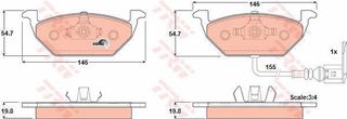 Σετ τακάκια εμπρός SIGMA 23187WVA23187