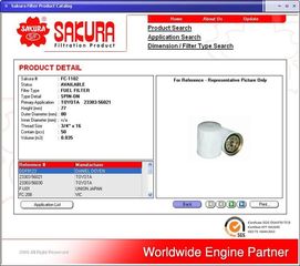 Φίλτρο καυσίμων SAKURA FC11022330356030