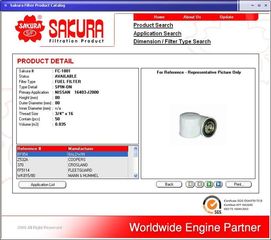 Φίλτρο καυσίμων SAKURA FC180116403J2000