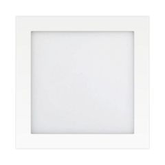 Spotlight Λευκό Τετράγωνο Χωνευτό LED Panel 20W  Με Εναλλαγή Χρωμάτων Φωτισμού Μέσω Απλού Διακόπτη