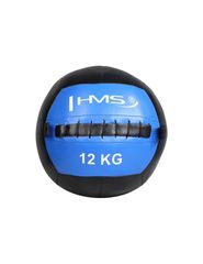 HMS WLB Μπάλα Wall 12kg σε Μαύρο Χρώμα