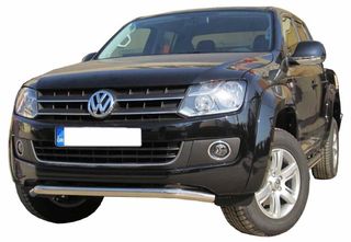 Εμπρόσθιο bull bar inox χαμηλού προφίλ VW Amarok