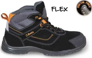 Παπούτσι Ασφαλείας Action Nubuck Αδιάβροχα με Ενθέματα 7218FN