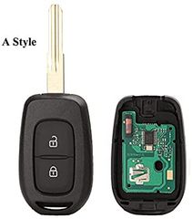Κλειδί Renault Clio/Trafic 433MHz PCF7961M (2 κουμπιά)