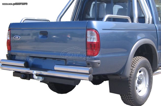 Προφυλακτήρας ίσιος inox Ford Ranger 1997-2005