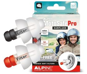 Alpine MotoSafe Pro 111.23.112 Ωτοασπίδες Για Μοτοσυκλετιστές