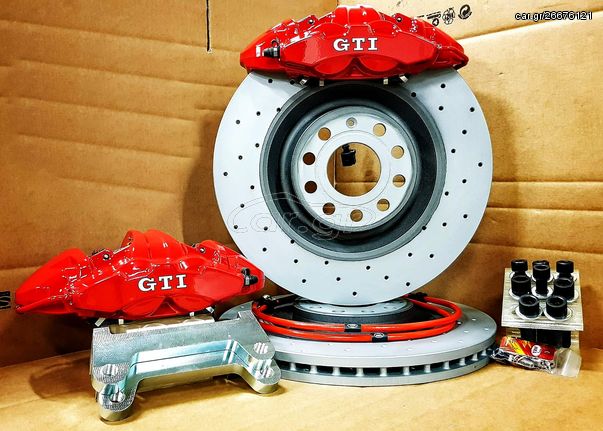 4πίστονο κιτ BREMBO 340x30 για AUDI - VW - SEAT - SKODA ( AUDI S3, GOLF GTI R32, SCIROCCO R, LEON CUPRA FR TSI, OCTAVIA RS)