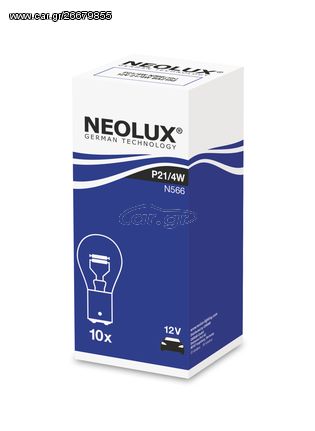 NEOLUX P21/4W 12V 21/4W BAZ15d (N566) 1τμχ