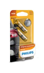 PHILIPS H6W BAX9s 12V 6W Original Equipment Vision (12036B2) 2τμχ
