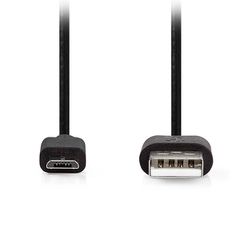 Καλώδιο USB High-Speed A αρσ. - USB Micro-B αρσ., 1.00m για μεταφορά δεδομένων και για φόρτιση