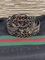 Ζώνη Gucci Snake Leather