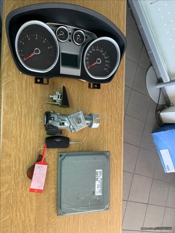 ΕΓΚΕΦΑΛΟΣ ΣΕΤ ΜΕ ΚΑΝΤΡΑΝ ΚΑΙ ΚΛΕΙΔΙΑ FORD FOCUS 2008-2012 BENZINH 1600CC